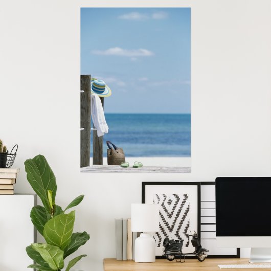 Poster Key West, Floride (Bureau à domicile)