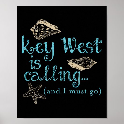 Poster Key West Is Calling (Devant)