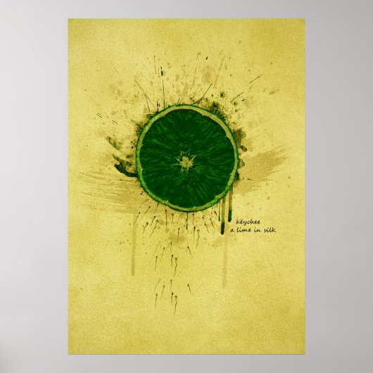 Poster KEYCHEE une chaux en soie (Devant)