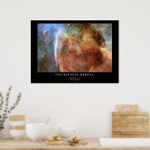 Poster Keyhole Nebula (Cuisine)