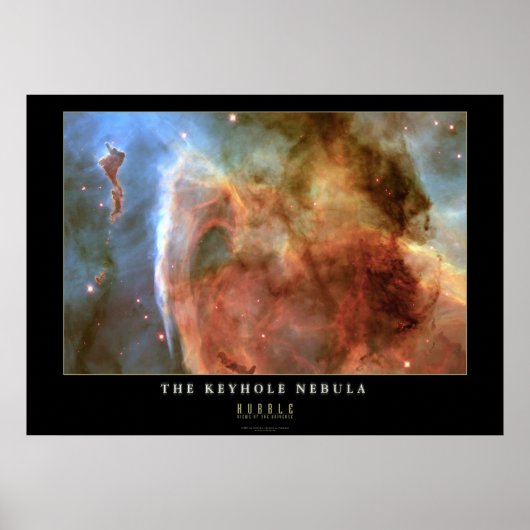 Poster Keyhole Nebula (Devant)