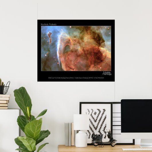 Poster Keyhole Nebula (Bureau à domicile)