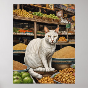 Poster Khao Manee Chat - Art Print
