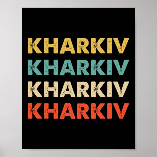Poster Kharkiv Ukraine (Devant)