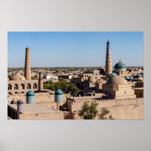 Poster Khiva - Ouzbékistan (Devant)