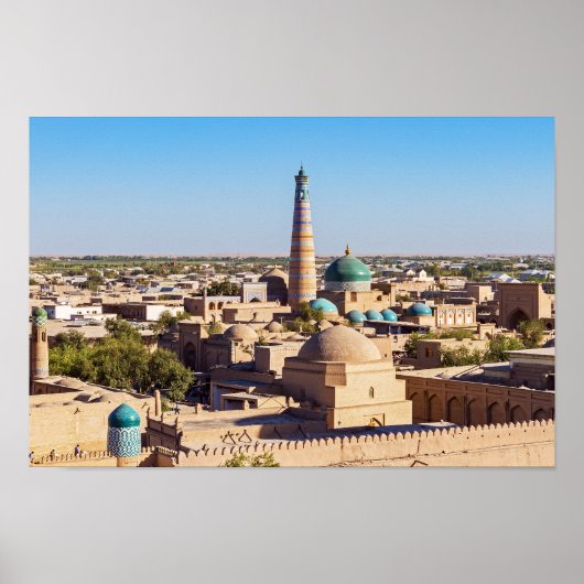 Poster Khiva - Ouzbékistan (Devant)