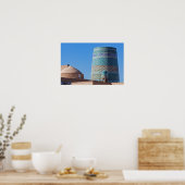 Poster Khiva, Ouzbékistan - Islam Khodja Minaret (Cuisine)