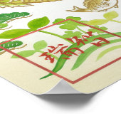 Poster Kichi:Calligraphy "Good Fortune" 260020010 (Coin)