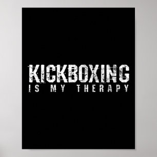 Poster Kick-boxing Muay Thai Boxe Arts Martiaux