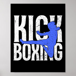 Poster Kick In Kickboxing