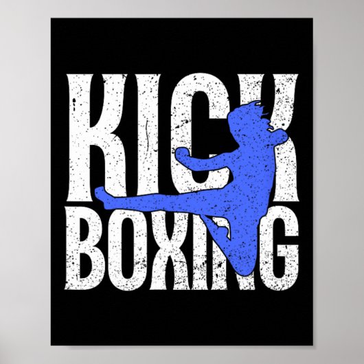 Poster Kick In Kickboxing (Devant)