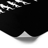 Poster Kick Mma Kickboxing Boxer Boxing Human Evolution S (Coin)