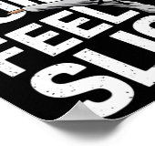 Poster Kick Quick Feel Slick - Karate Training  (Coin)