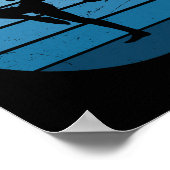 Poster Kickboxeuse Boxe anglaise Kickboxing Boxe masculin (Coin)