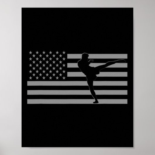 Poster Kickboxing américain (Devant)