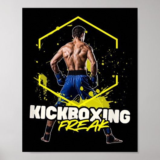 Poster Kickboxing Freak  (Devant)