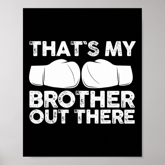 Poster Kickboxing Frère Soeur (Devant)