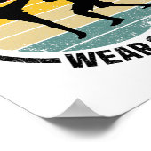 Poster Kickboxing Kick Boxing Tous les athlètes ne porten (Coin)