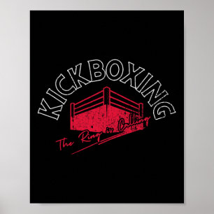 Poster Kickboxing Le Ring Appelle
