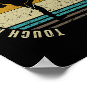 Poster Kickboxing Lesson For Free Coach Funny Kickboxer _ (Coin)