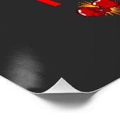 Poster Kickboxing Tee | Chemise Muay Thai | Exercice (Coin)