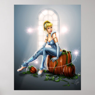 Poster Kicker de verre