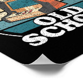 Poster Kickin It Old School Retro 80s Arcade Jeu vidéo G (Coin)