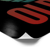 Poster Kickin' It Old School Skateboard (Coin)