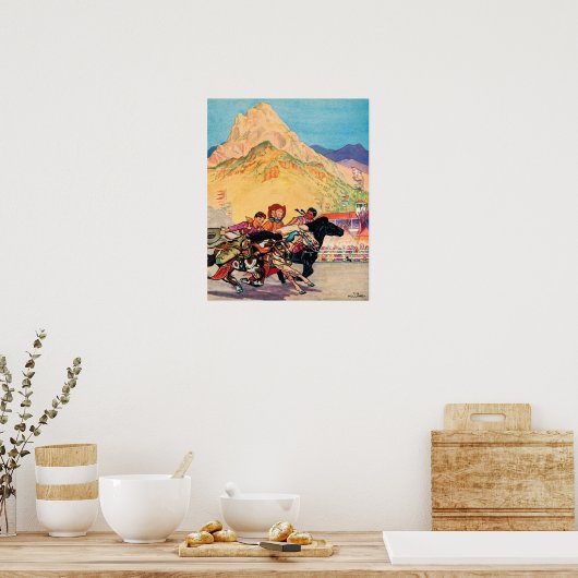 Poster Kid Rodeo (Cuisine)