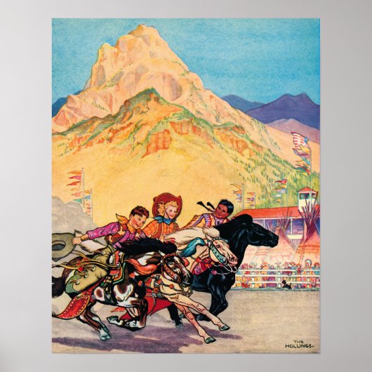 Poster Kid Rodeo (Devant)