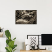 Poster Kiddie Ride à la Foire du Comté (Bureau à domicile)