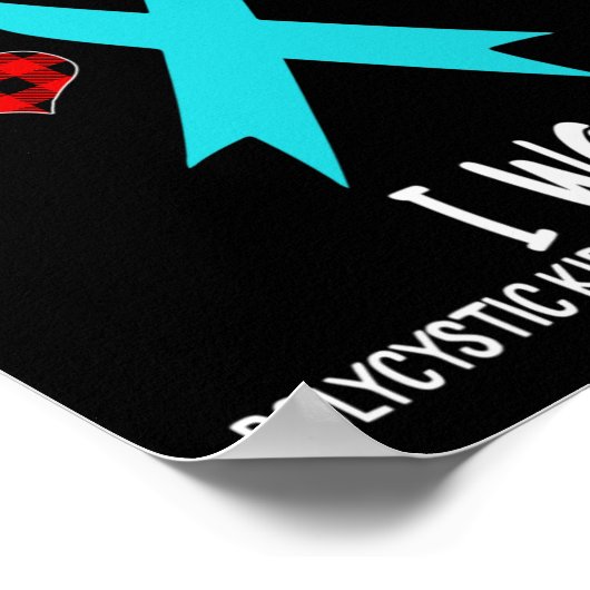 Poster Kidney Disease Awareness Ribbon I Came We Fought 1 (Coin)