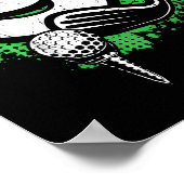 Poster Kids 9th Birthday Boy Golf Player Golf 9 Years Old (Coin)