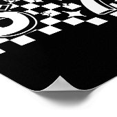 Poster Kids Checkered I Was 6 Now Im 7 Birthday Seven Yea (Coin)