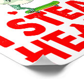 Poster Kids I Steal Hearts Dinosaur Valentines Day For Ba (Coin)