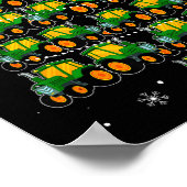 Poster Kids Men Women Tractor Christmas Tree Farmer Xmas  (Coin)