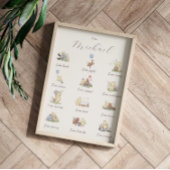 Poster Kids Positive Affirmation Winnie the Pooh Themed