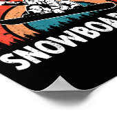 Poster Kids Snowboard Art Snowboard Winter Cool Snowbo (Coin)