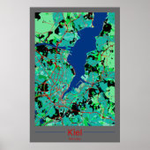 Poster Kiel Cartographie (Devant)