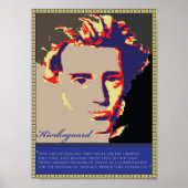 Poster Kierkegaard (Devant)