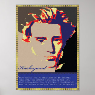 Poster Kierkegaard
