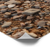 Poster Kieselsteine - Galets (Coin)