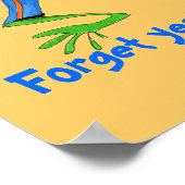 Poster Kikker bericht (Hoek)