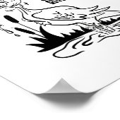 poster kikkercadeau nooit opgeven (Hoek)