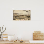 Poster Kilburn et Gates Fabrication de meubles Cottage (Cuisine)