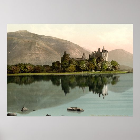 Poster Kilchurn Castle, Argyll et Bute, Écosse (Devant)