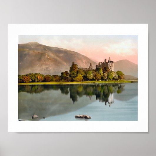 Poster Kilchurn Castle Scotland (Devant)