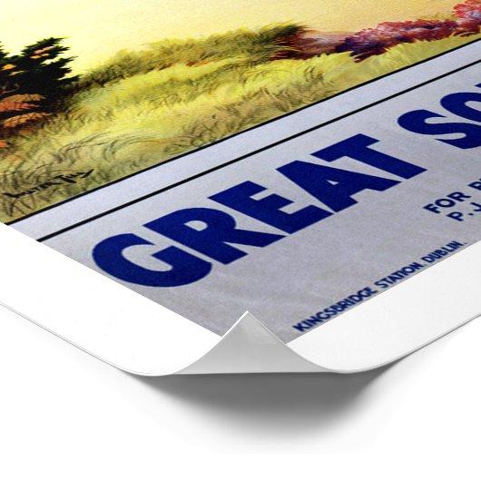 Poster Killarney ~ Le réflexe du ciel (Coin)