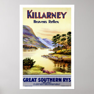 Poster Killarney ~ Le réflexe du ciel