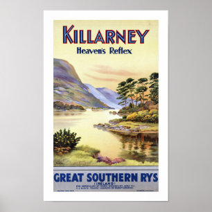 Poster Killarney, le réflexe du ciel